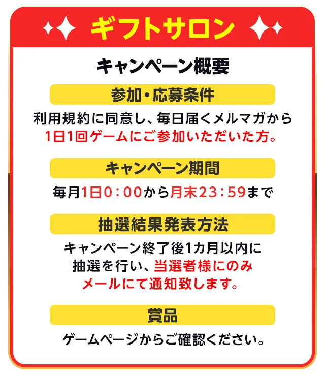 キャンペーン概要
